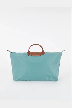 Longchamp Le Pliage Original reistas XL met leren details