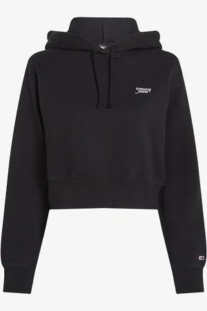 Tommy Hilfiger Cropped hoodie met logo