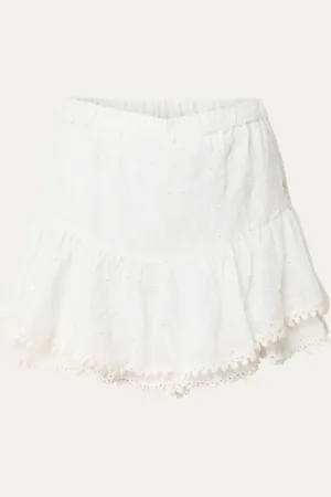 NIKKIE. Inda minirok met broderie