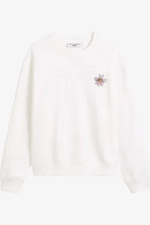Marc O’ Polo Sweater van biologisch katoen met backprint