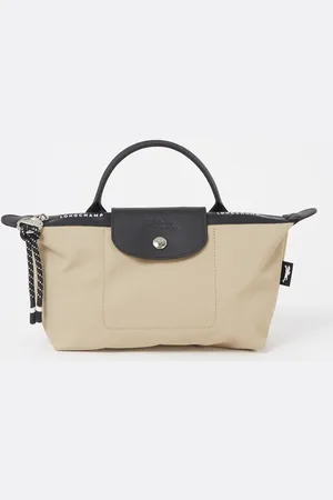 Longchamp Le Pliage Energy handtas met leren details