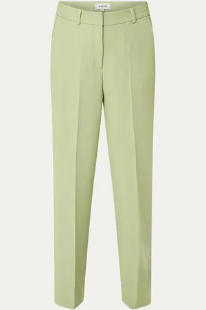 Aaiko Robin high waist regular fit pantalon met steekzakken