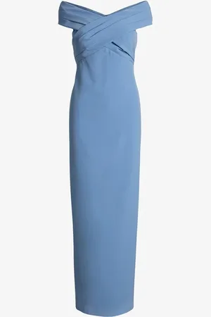 Ralph Lauren Crêpe off-shoulder jurk