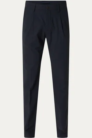 Boggi Milano Tapered fit pantalon met steekzakken