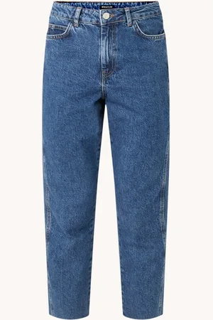 Whistles High waist straight leg cropped jeans