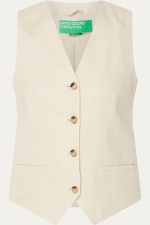 Benetton Gilet van linnen