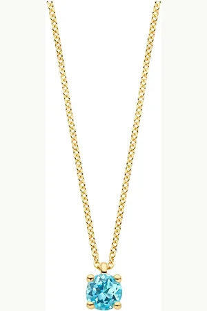 Blush Ketting van 14 karaat met topaas 3200YBT