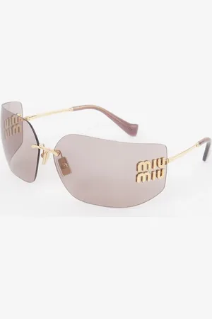 Miu Miu Shield zonnebril MU 54YS