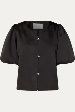Neo Noir Aisa blouse van satijn
