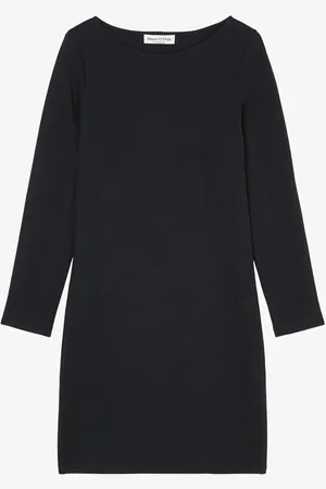 Marc O’ Polo Mini jurk van jersey met boothals