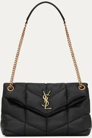 Saint Laurent Puffer Small schoudertas van quilted lamsleer
