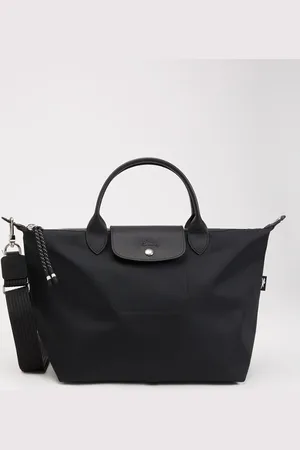 Longchamp Le Pliage Energy handtas L met leren details