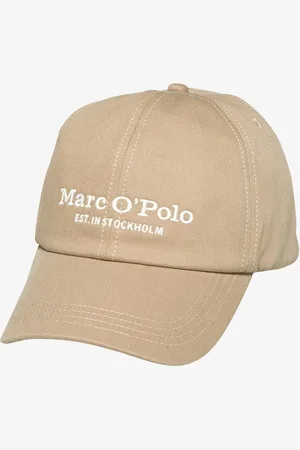 Marc O’ Polo Pet van biologisch katoen met logoborduring