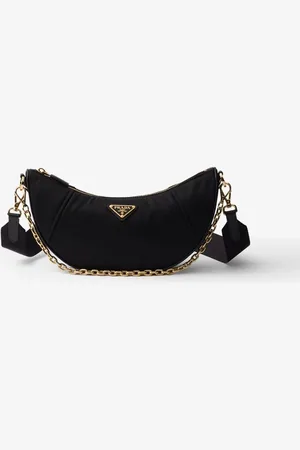 Prada Re-Nylon schoudertas met logo