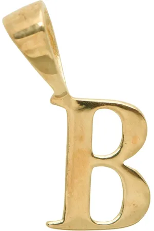 ANNA + NINA Initial hanger B van 14 karaat