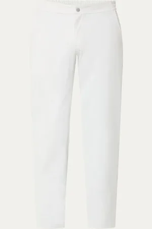 Boggi Milano Slim fit pantalon met steekzakken