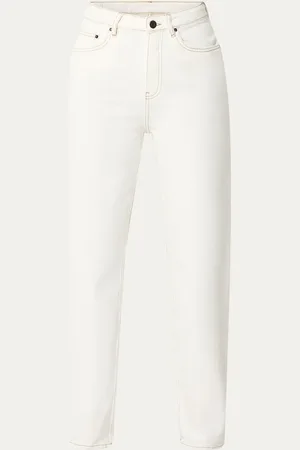 American Vintage Jozastreet high waist straight leg jeans met gekleurde wassing