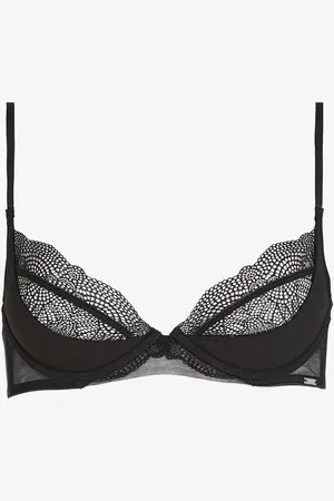Calvin Klein Voorgevormde plunge bh van kant