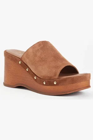 Dune Kule muiltje van suède met studs