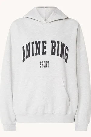 ANINE BING Harvey oversized hoodie met logoprint