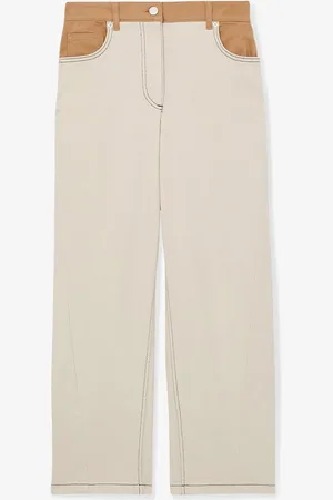 Reiss Maddie high waist straight leg jeans met gekleurde wassing
