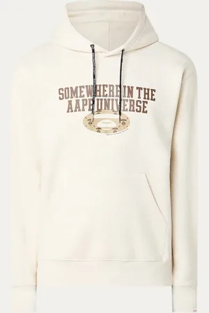 AAPE Hoodie met logo- en backprint
