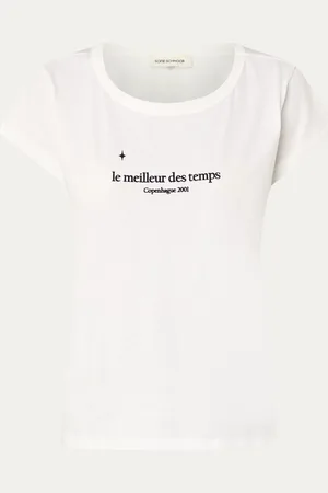 Sofie Schnoor Zoey T-shirt met flockprint