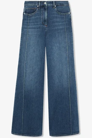 Reiss Heather high waist wide leg jeans