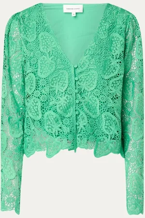 Fabienne Chapot Sardou top met broderie