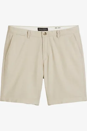 Marc O’ Polo Salo straight fit korte broek van biologisch katoen