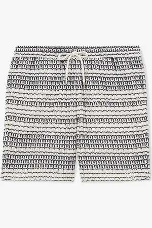 Reiss Haze straight fit korte broek van crochet