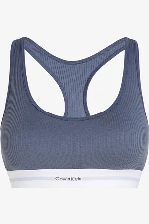 Calvin Klein Modern bralette van biologisch katoen met logoband