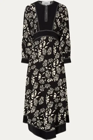 Bash Aude midi jurk met bloemenprint
