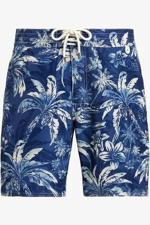 Ralph Lauren Zwemshorts met bladprint