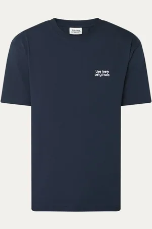 The New Originals Catna T-shirt met logo- en backprint