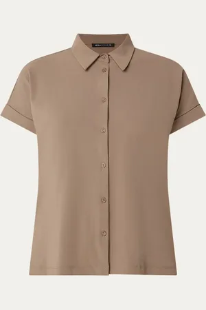 Expresso Blouse van travelstof