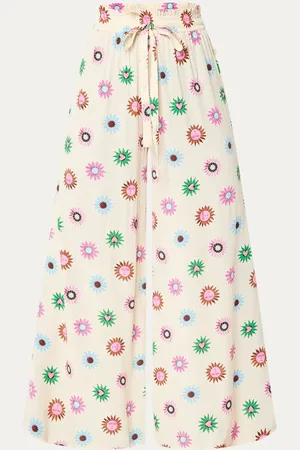 Fabienne Chapot Palpa pantalon van crêpe met print