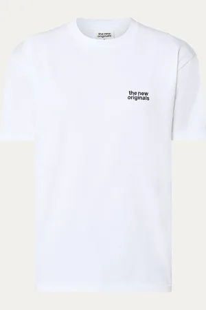 The New Originals Catna T-shirt met logo- en backprint