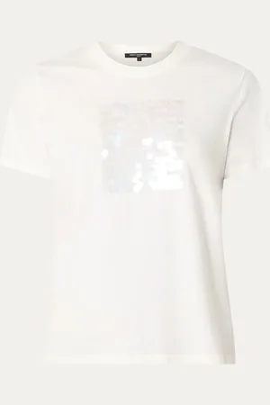 French Connection T-shirt met pailletten