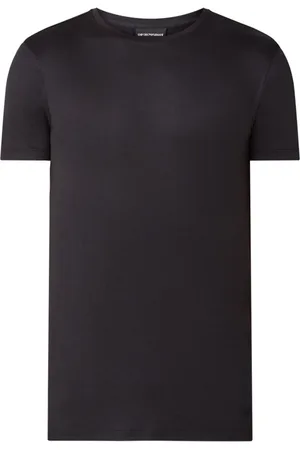 Emporio Armani T-shirt in zijdeblend