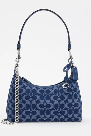 Coach Juliet 25 schoudertas van denim met logoprint