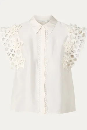 Copenhagen Muse Cmmolly semi-transparante blouse in lyocellblend