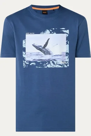 HUGO BOSS Dunetrace T-shirt met print