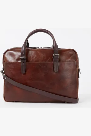 Castelijn & Beerens Businesstas van leer met 15,6 inch laptopvak
