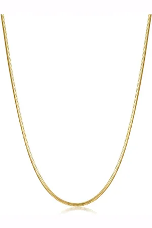 ANIA HAIE Snake schakelketting verguld