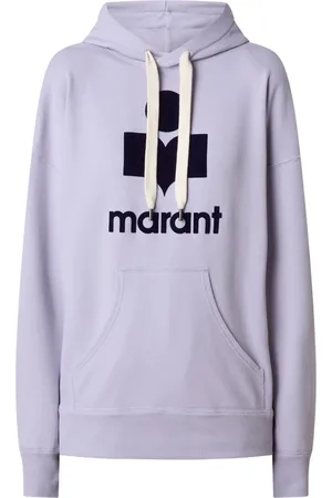 Isabel Marant Mansel hoodie in biologische katoeblend met logoprint