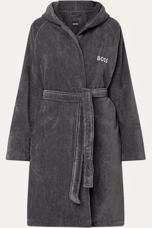 HUGO BOSS Plain badjas van katoen