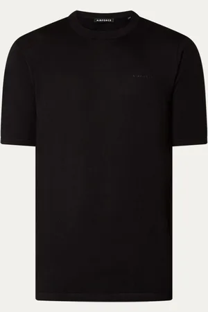 Airforce Fijngebreid T-shirt in lyocellblend