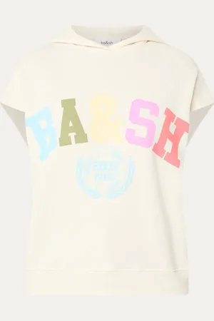 Bash Beny sweater met logoprint en capuchon