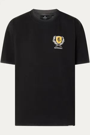 Represent Crest T-shirt met logo- en backprint